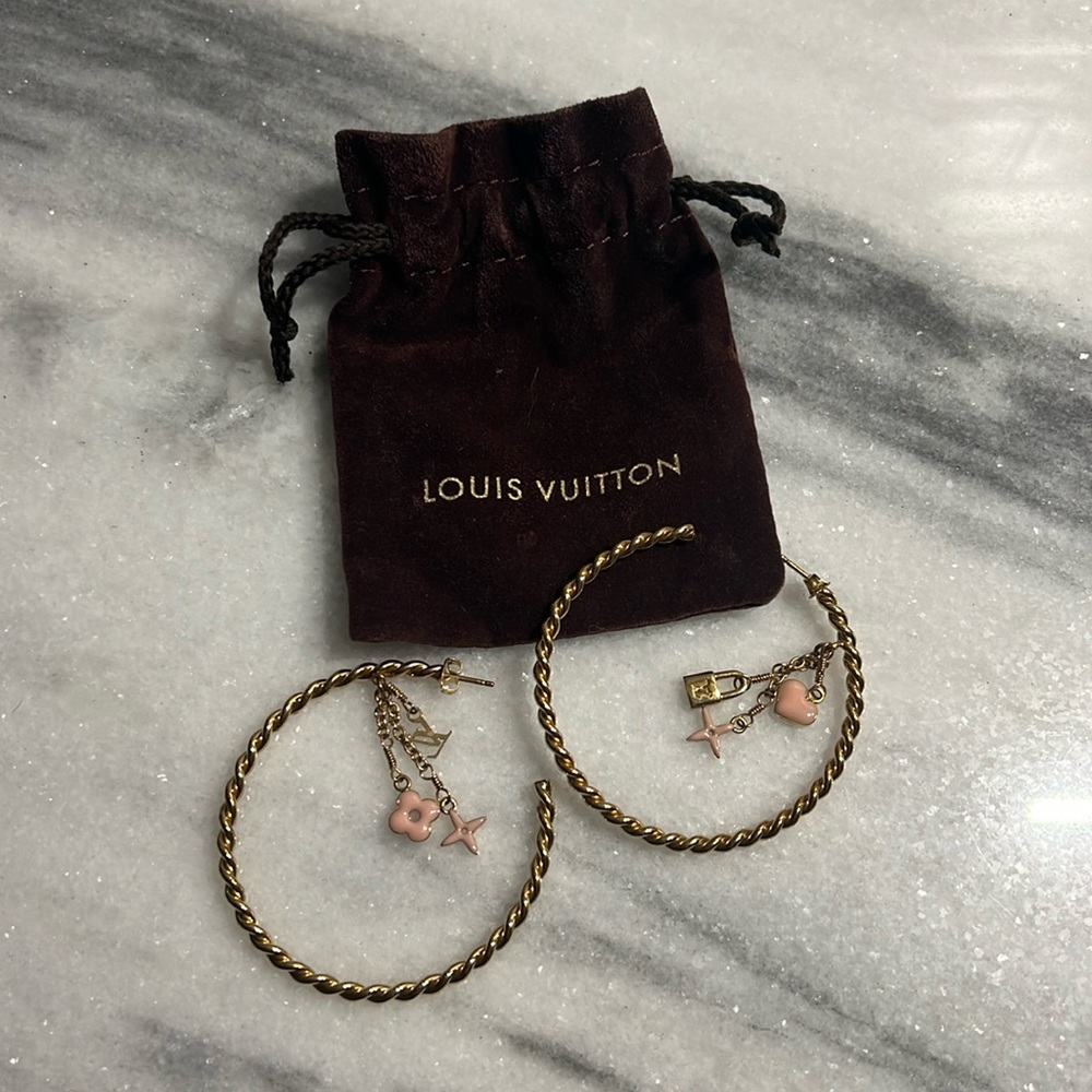 Louis Vuitton hoops